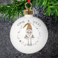 Personalised Christmas Gonk Bauble | Inspired Creative Gifts | UK Supplier