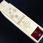 Personalised Christmas Wooden Wine Box | Inspired Creative Gifts | UK Supplier