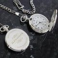 Personalised Classic Pocket Fob Watch | Inspired Creative Gifts | UK Supplier