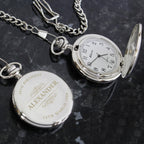 Personalised Classic Pocket Fob Watch | Inspired Creative Gifts | UK Supplier