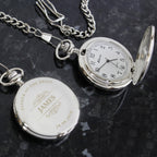 Personalised Classic Pocket Fob Watch | Inspired Creative Gifts | UK Supplier