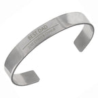 Personalised Classic Stainless Steel Bangle | Inspired Creative Gifts | UK Supplier