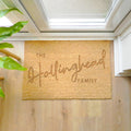 Personalised Couples Rectangle Indoor Doormat | Inspired Creative Gifts | UK Supplier