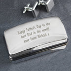 Personalised Cufflink Box | Inspired Creative Gifts | UK Supplier
