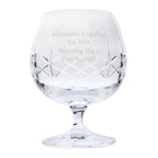 Personalised Cut Crystal Small Brandy Glass | Inspired Creative Gifts | UK Supplier