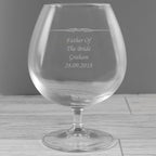 Personalised Decorative Brandy Glass | Inspired Creative Gifts | UK Supplier