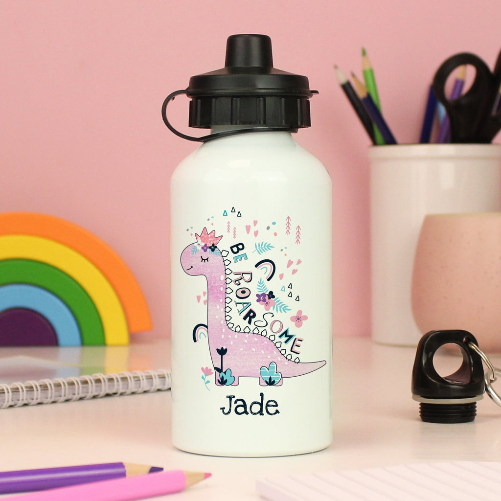 Personalised Dinosaur Drinks Bottle | Inspired Creative Gifts