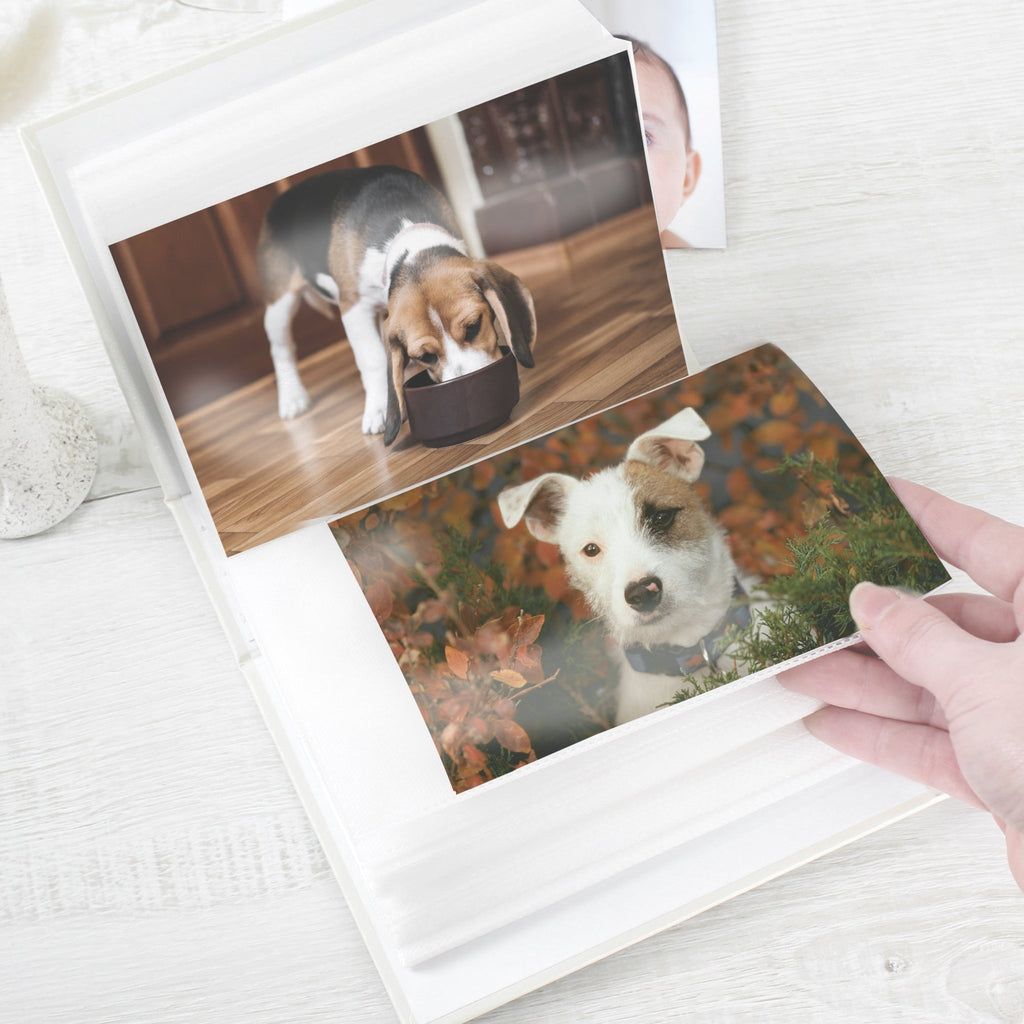Personalised Dogs 6x4 Photo Album with Sleeves | Inspired Creative Gifts | UK Supplier
