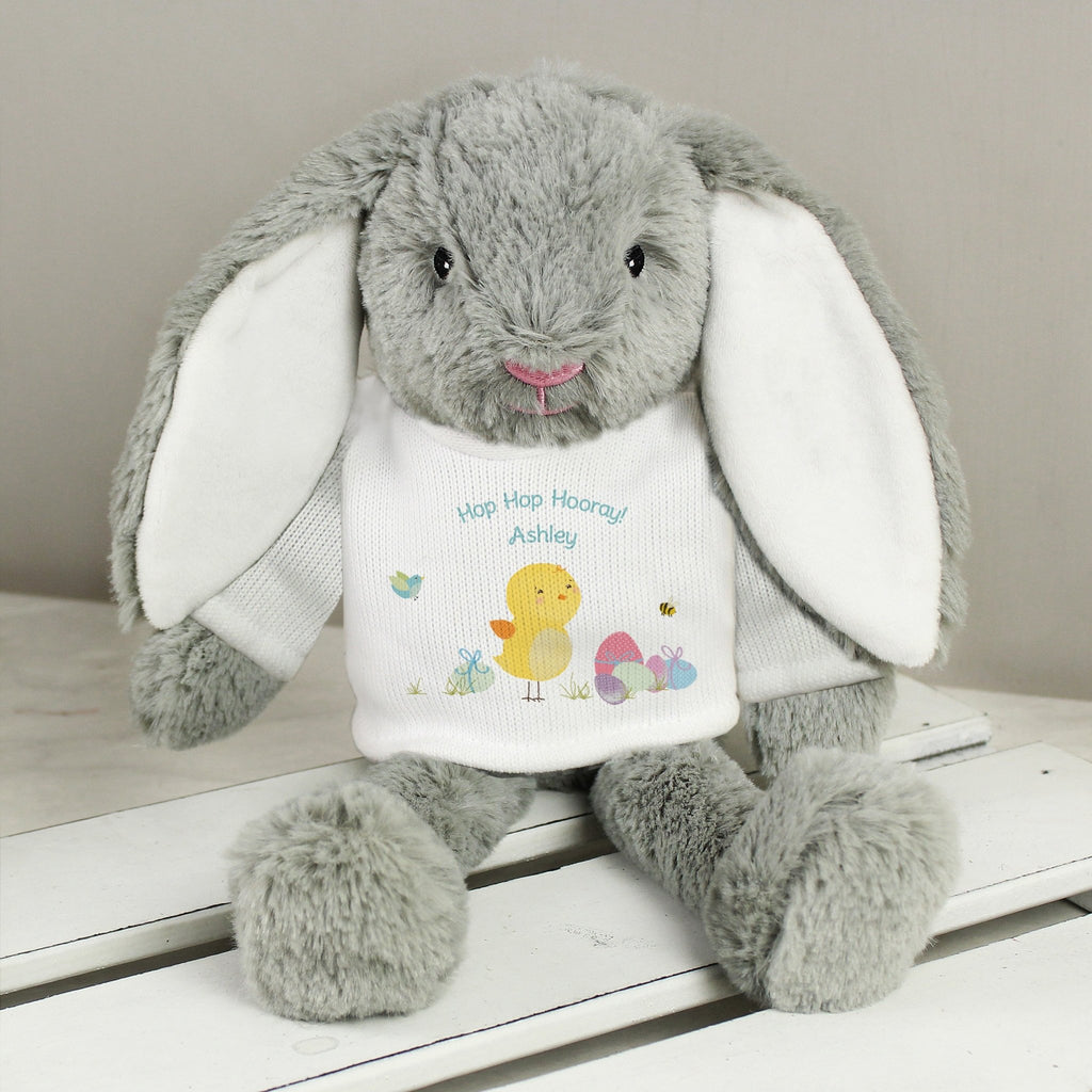 Personalised Easter Meadow Bunny Rabbit | Inspired Creative Gifts | UK Supplier