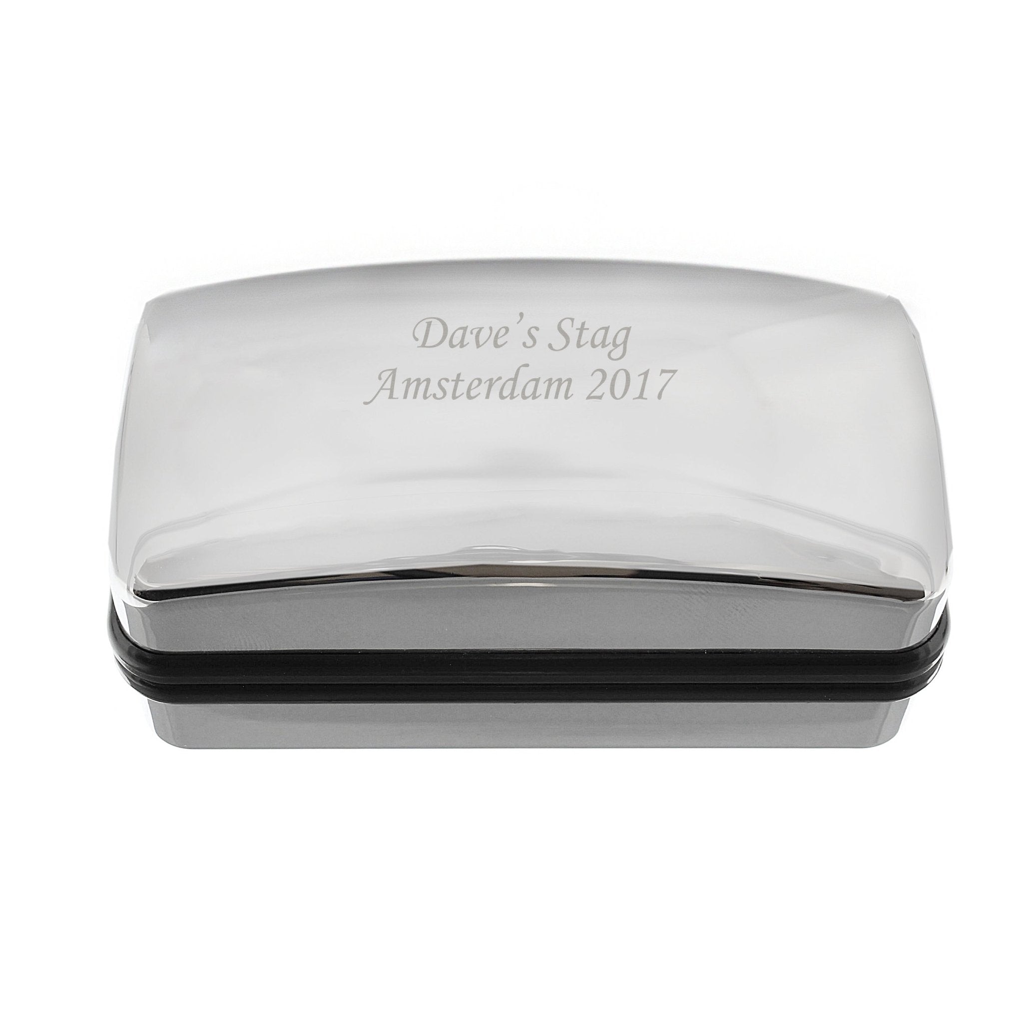 Personalised Engraved Cufflink Box | Inspired Creative Gifts | UK Supplier