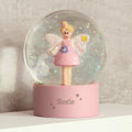 Personalised Fairy Any Name Glitter Snow Globe | Inspired Creative Gifts | UK Supplier