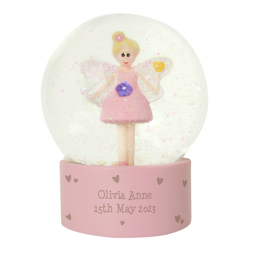 Personalised Fairy Glitter Snow Globe | Inspired Creative Gifts
