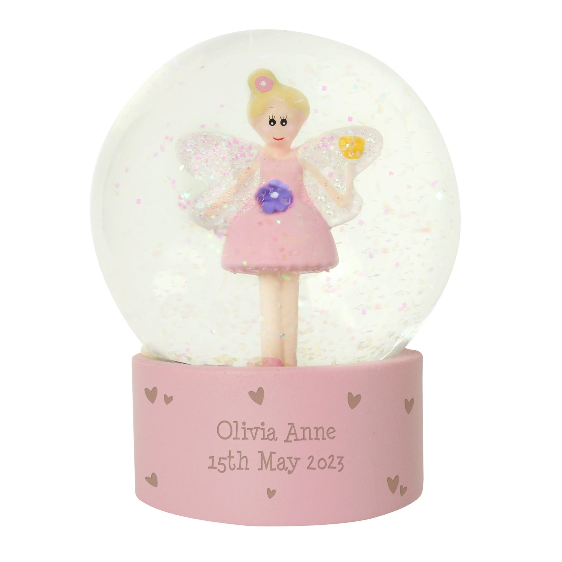 Personalised Fairy Glitter Snow Globe | Inspired Creative Gifts