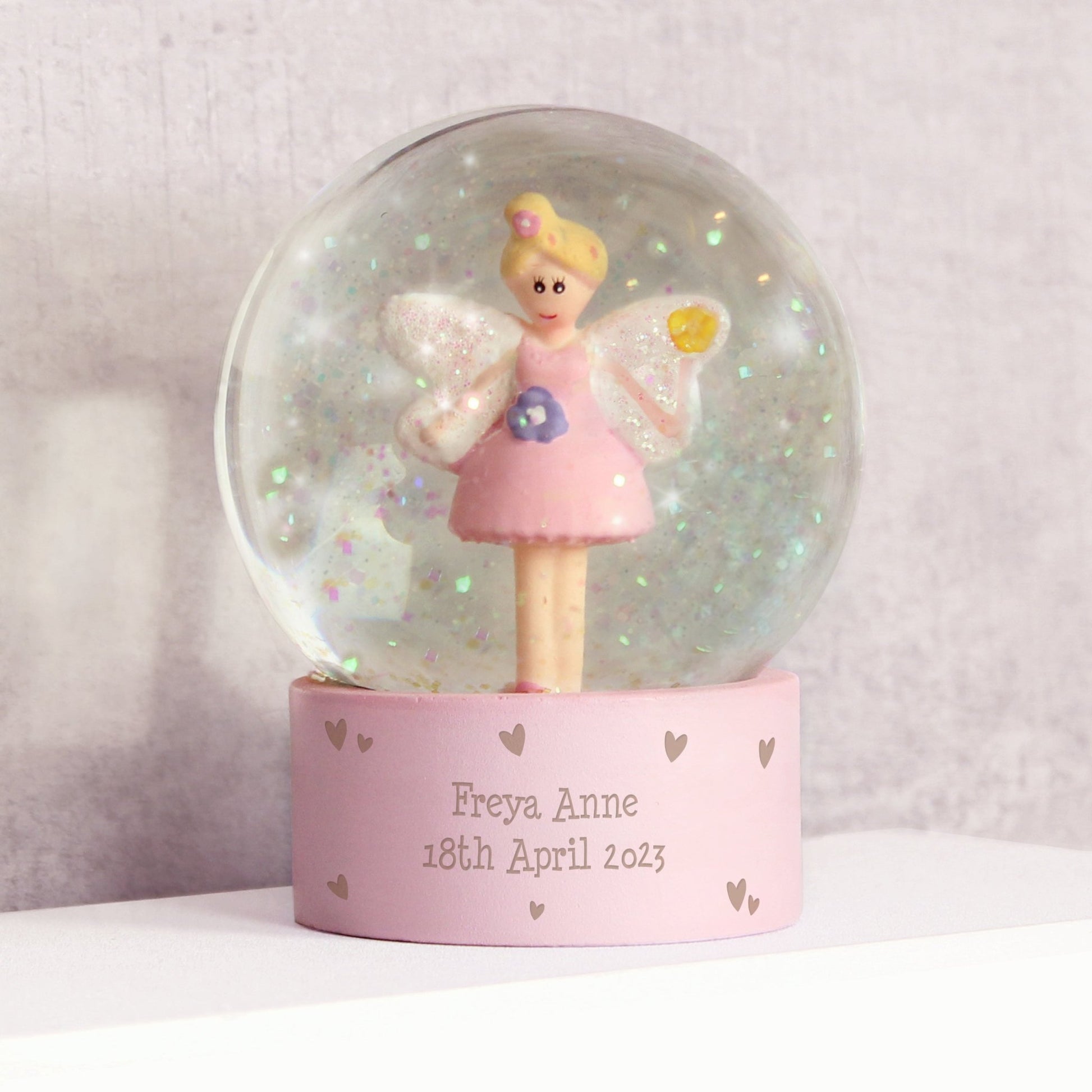 Personalised Fairy Glitter Snow Globe | Inspired Creative Gifts
