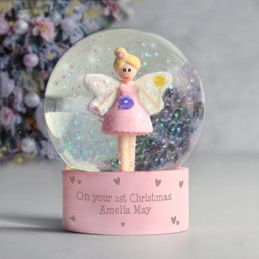 Personalised Fairy Glitter Snow Globe | Inspired Creative Gifts