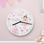 Personalised Fairy Princess Clock | Inspired Creative Gifts | UK Supplier