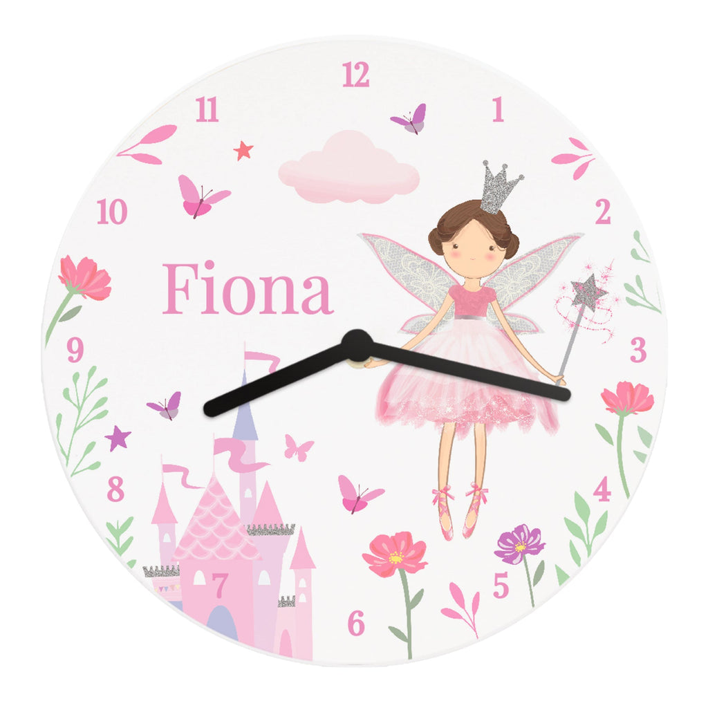 Personalised Fairy Princess Clock | Inspired Creative Gifts | UK Supplier