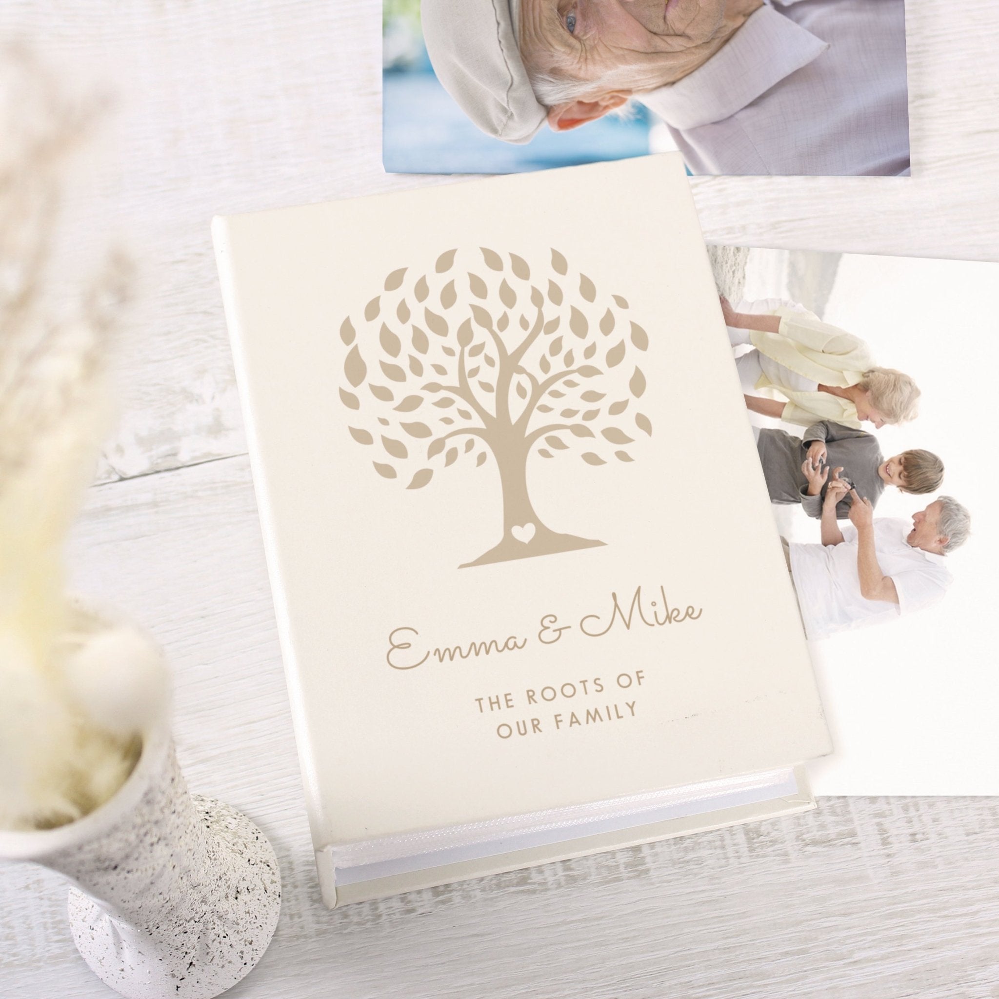 Personalised Family Tree 6x4 Photo Album with Sleeves | Inspired Creative Gifts | UK Supplier