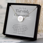 Personalised First Holy Communion Necklace & Box | Inspired Creative Gifts | UK Supplier