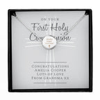 Personalised First Holy Communion Necklace & Box | Inspired Creative Gifts | UK Supplier