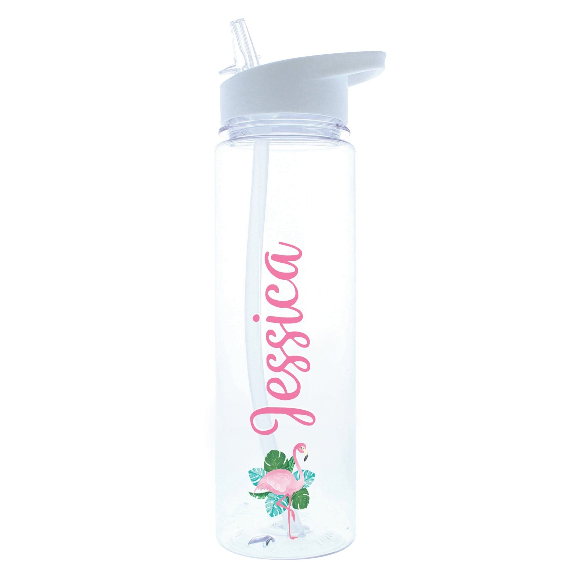Personalised Flamingo Water Bottle - Inspired Creative Gifts