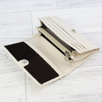 Personalised Floral Cream Leather Purse | Inspired Creative Gifts | UK Supplier