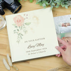 Personalised Floral Square Photo Album | Inspired Creative Gifts | UK Supplier