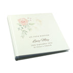 Personalised Floral Square Photo Album | Inspired Creative Gifts | UK Supplier