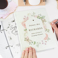 Personalised Floral Watercolour Wedding Planner | Inspired Creative Gifts | UK Supplier