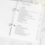Personalised Floral Watercolour Wedding Planner | Inspired Creative Gifts | UK Supplier