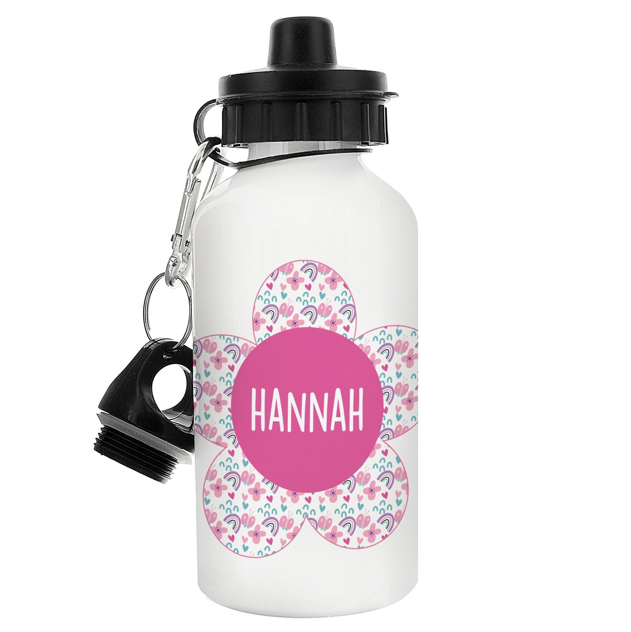 Personalised Flower Drinks Bottle | Inspired Creative Gifts | UK Supplier