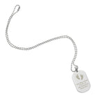 Personalised Footprints Stainless Steel Dog Tag Necklace | Inspired Creative Gifts | UK Supplier