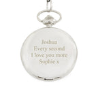 Personalised Formal Pocket Fob Watch | Inspired Creative Gifts | UK Supplier