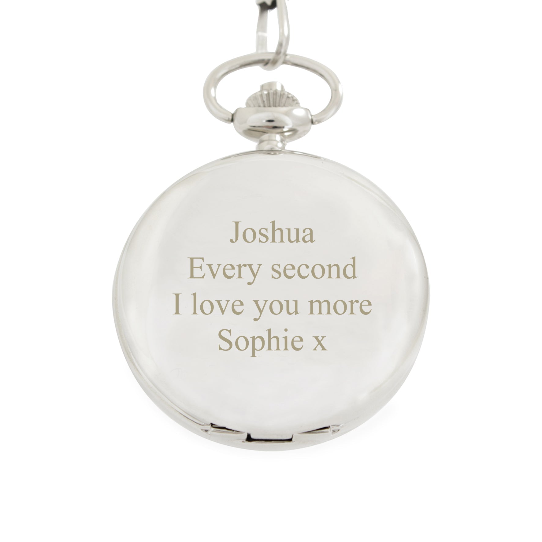 Personalised Formal Pocket Fob Watch | Inspired Creative Gifts | UK Supplier