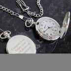 Personalised Formal Pocket Fob Watch | Inspired Creative Gifts | UK Supplier