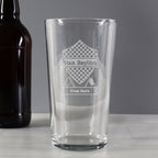Personalised Formula 1 Pint Glass | Inspired Creative Gifts | UK Supplier