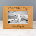 Personalised Free Text 6x4 Wooden Photo Frame | Inspired Creative Gifts | UK Supplier