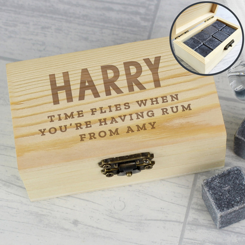 Personalised Free Text Cooling Stones | Inspired Creative Gifts | UK Supplier