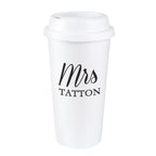 Personalised Free Text Insulated Reusable Eco Travel Cup | Inspired Creative Gifts | UK Supplier