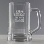 Personalised Free Text Pint Stern Tankard | Inspired Creative Gifts | UK Supplier