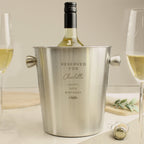 Personalised Free Text Stainless Steel Ice Bucket | Inspired Creative Gifts | UK Supplier