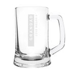 Personalised Free Text Stripe Pint Stern Tankard | Inspired Creative Gifts | UK Supplier
