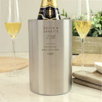 Personalised Free Text Wine Cooler | Inspired Creative Gifts | UK Supplier