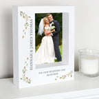 Personalised Fresh Botanical 5x7 Box Photo Frame | Inspired Creative Gifts | UK Supplier
