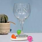 Personalised Gin Balloon Glass | Inspired Creative Gifts | UK Supplier