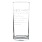 Personalised Gincident Hi Ball Glass | Inspired Creative Gifts | UK Supplier