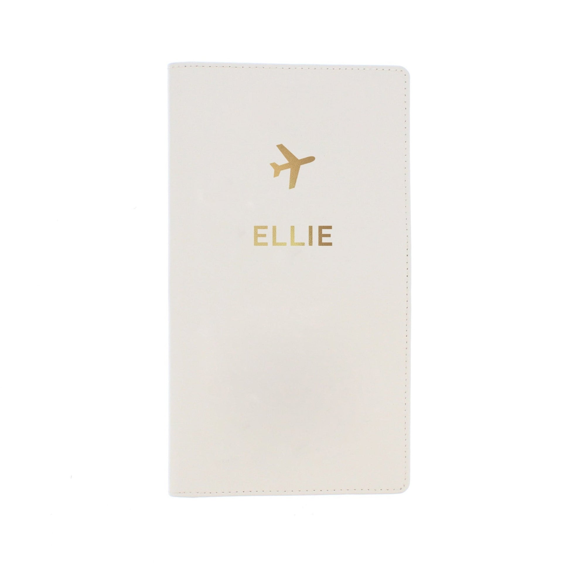 Personalised Gold Name Travel Document Holder | Inspired Creative Gifts | UK Supplier