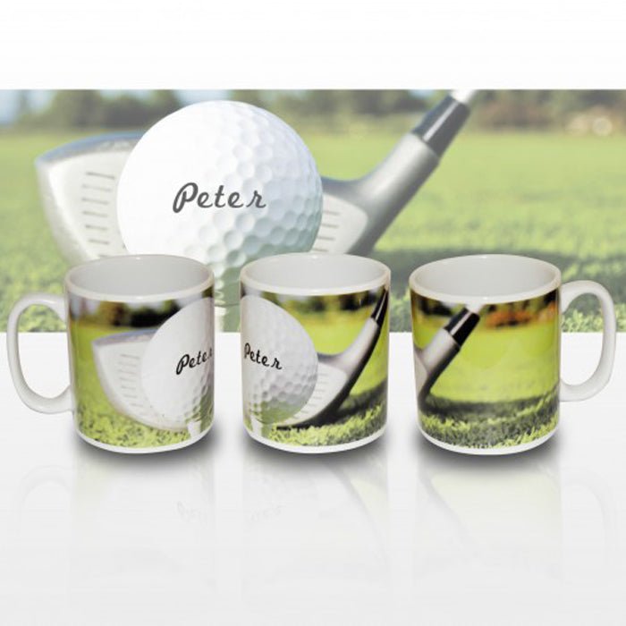 Personalised Golf Ball Mug | Inspired Creative Gifts | UK Supplier