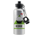 Personalised Golf Green Drinks Bottle | Inspired Creative Gifts | UK Supplier