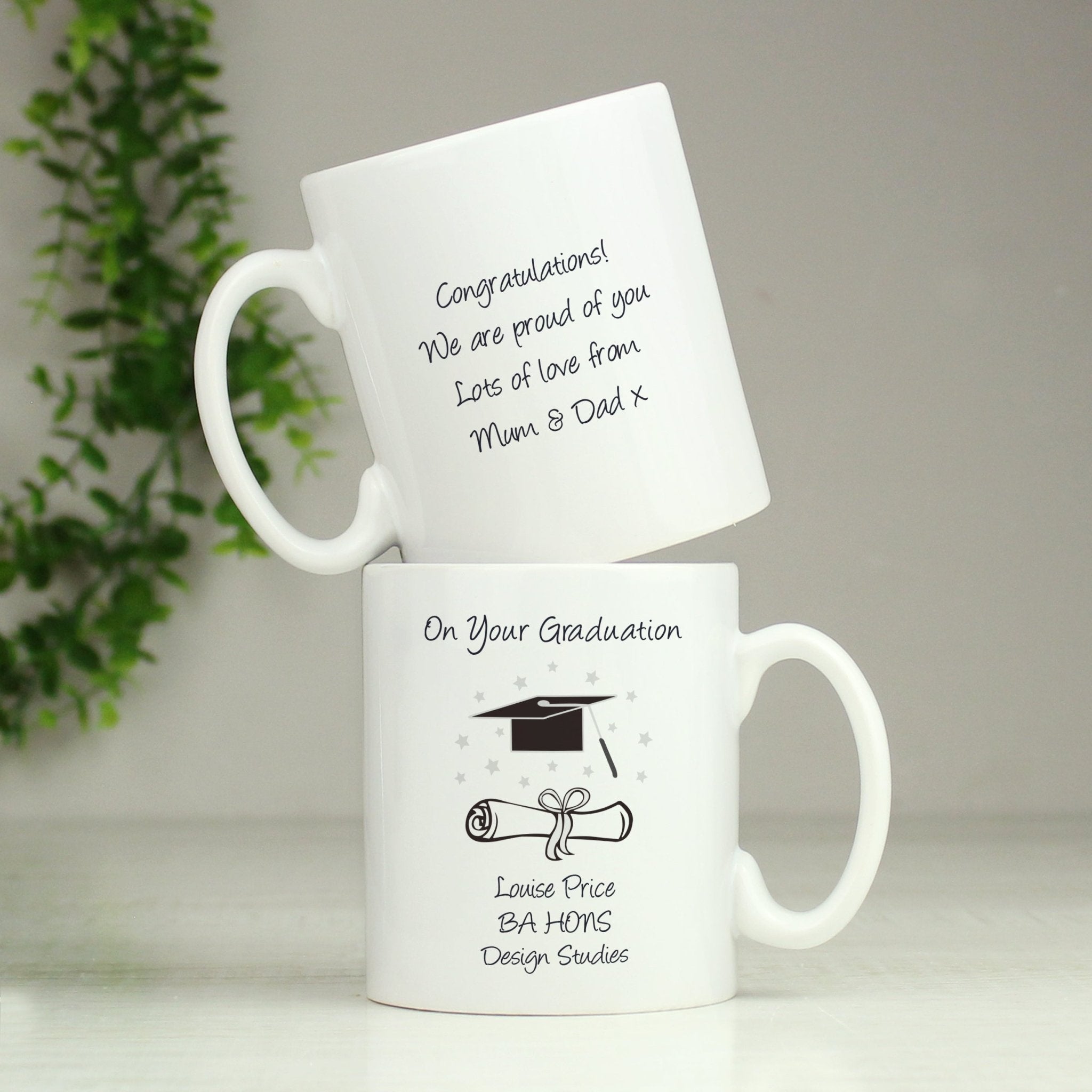 Personalised Graduation Mug | Inspired Creative Gifts | UK Supplier
